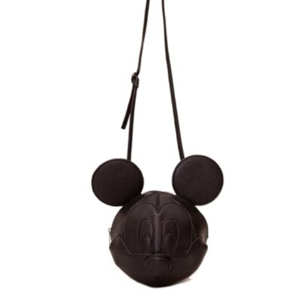 Danielle Nicole Black Mickey Mouse Crossbody Bag